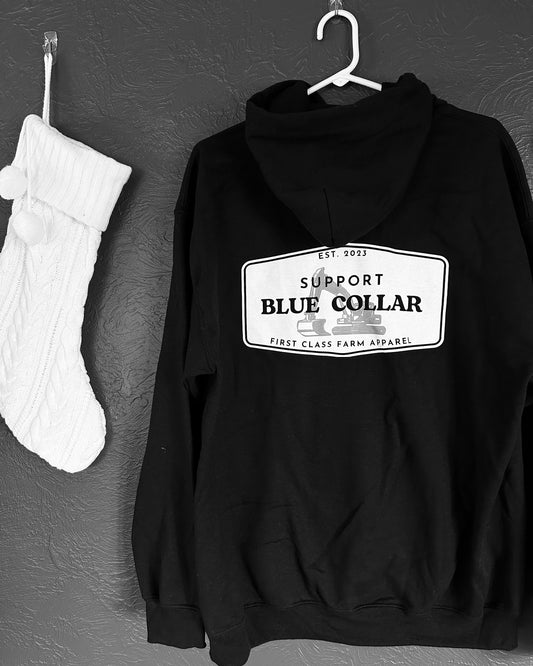 ‘Support Blue Collar’ Hoodie