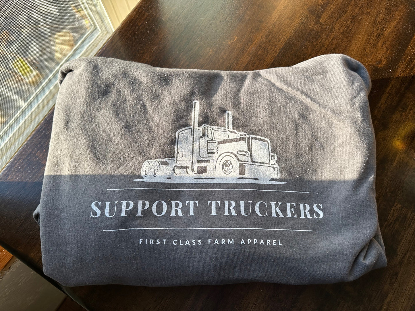 Support Truckers Hoodie