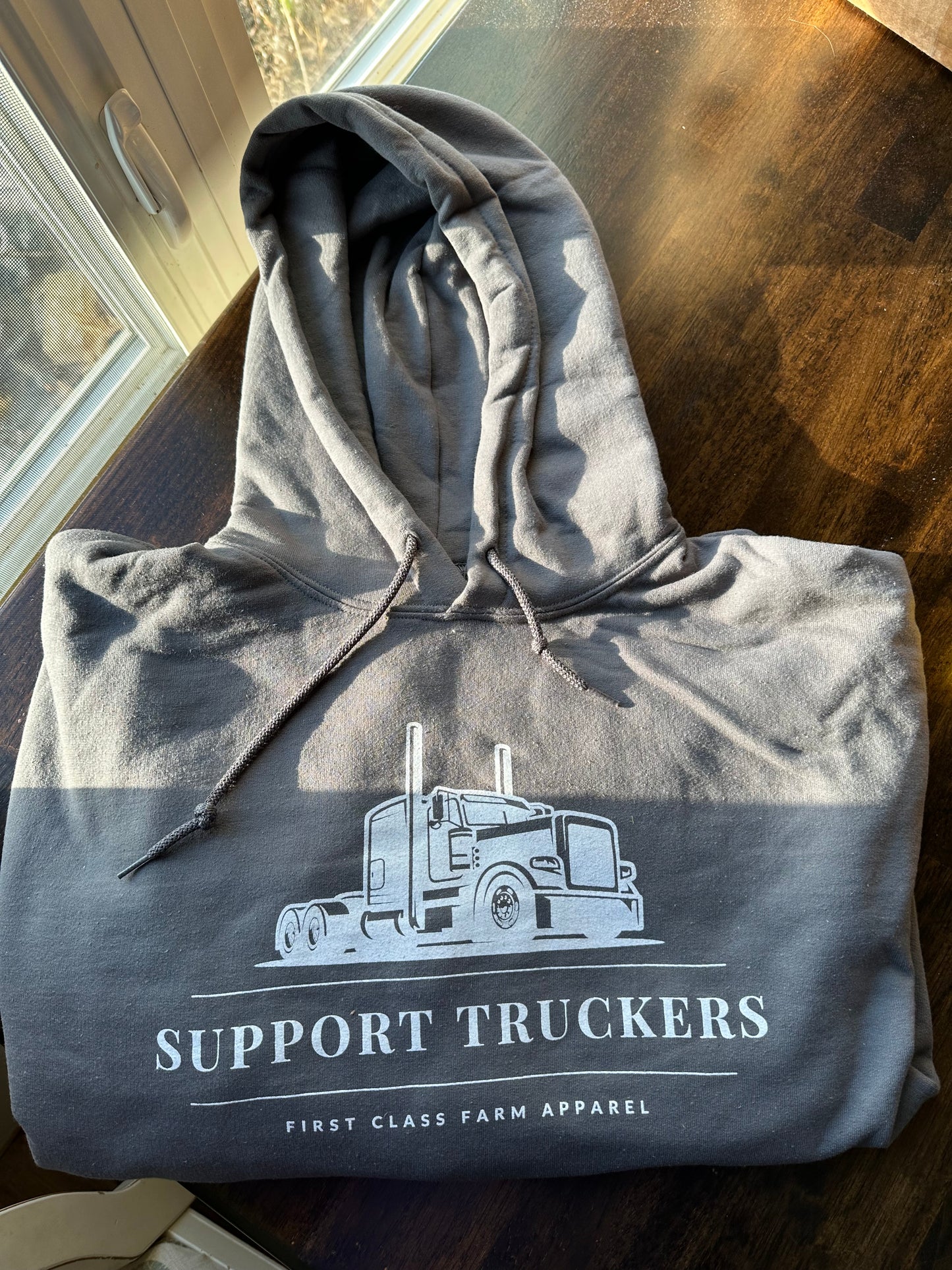 Support Truckers Hoodie