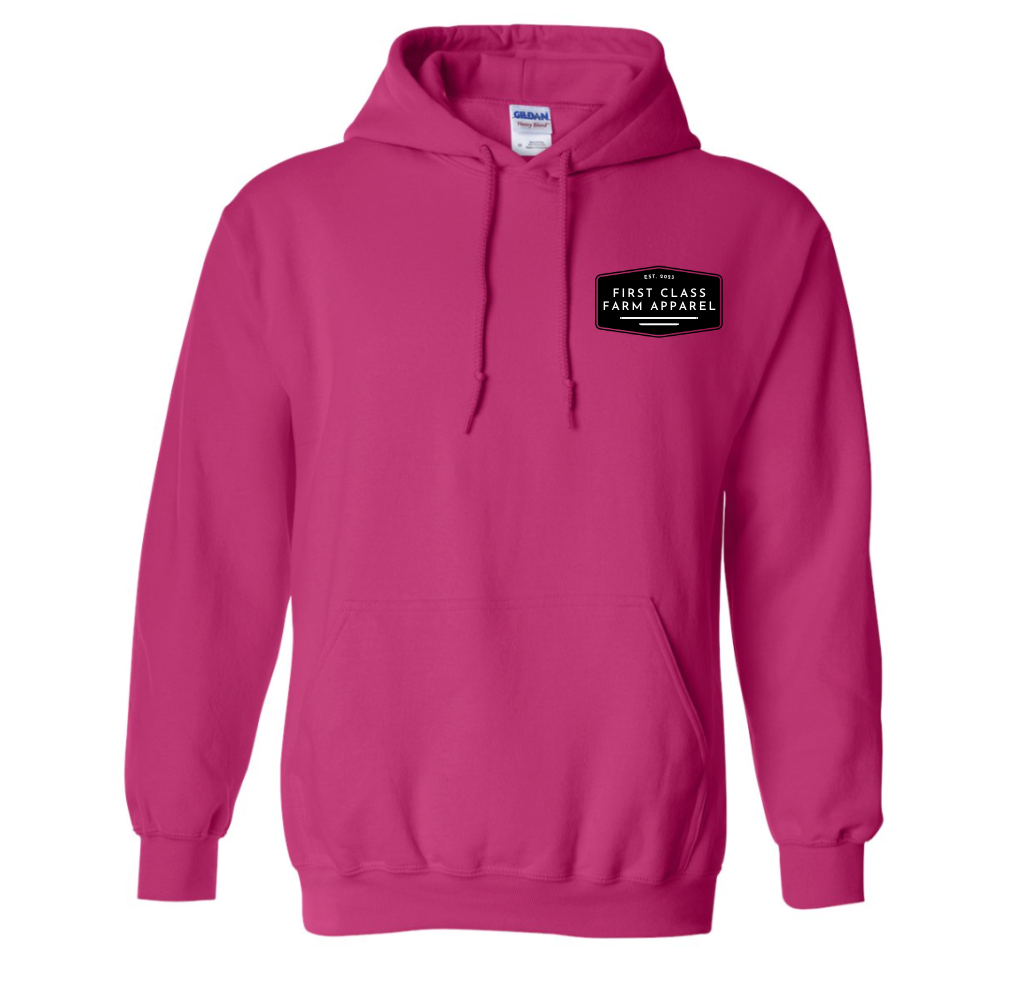 Support Farmers Pink Hoodie